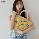 【送料無料】フルーツ刺繍かごバッグ