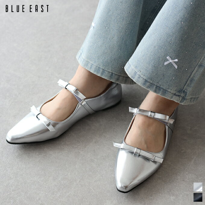 【送料無料】パンプス レディース ローヒール 合皮 フェイクレザー ポインテッドトゥ シンプル カジュアル 大人 きれいめ フェミニン ナチュラル かわいい おしゃれ トレンド M L 靴 シューズ BLUEEASTのサムネイル