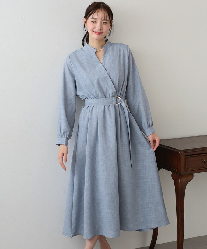 楽天市場】カシュクールシャツワンピースの通販