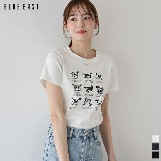 Rakuten - 【SALE／40%OFF】DOGアソートプリント半袖Tシャツ【メール便】