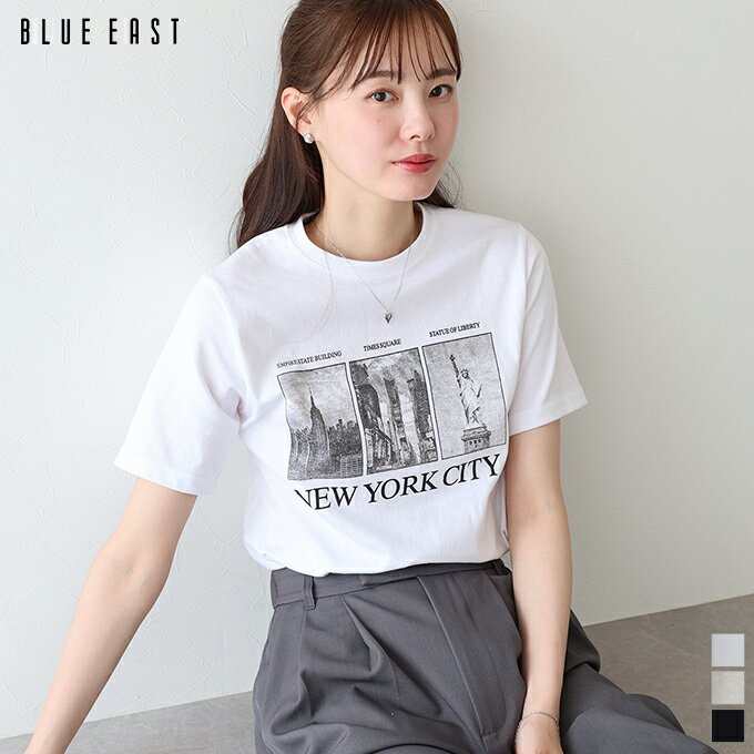 Rakuten - 【SALE／50%OFF】NEWYORKプリントTシャツ【メール便】