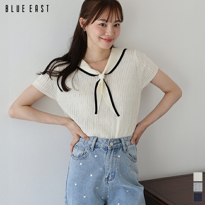 Rakuten - 【SALE／33%OFF】セーラーカラーボウタイニット【メール便】