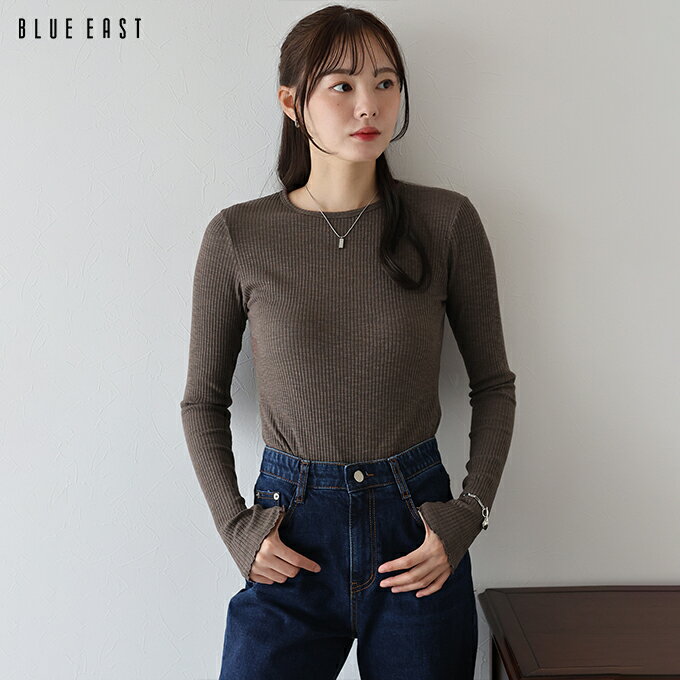 Rakuten - 【4/23 13:59まで！タイムセール／10%OFF中】メローリブカットソー【メール便】