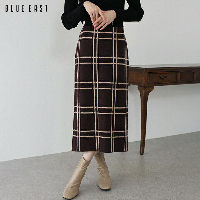 Rakuten - 【5/1 13:59まで！タイムセール／30%OFF中】チェックニットタイトスカート