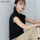 【SALE/30%OFF】カットソー Tシャツ レディース フレンチスリーブ 半袖 カラバリ トップス プルオーバー ハイネック シンプル カジュアル おしゃれ トレンド かわいい 春 夏 大人 着回し BLUEEAST【ネコポス】