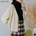 【SALE/50%OFF】カーディガン レディース Vネック ショート丈 トップス 長袖 ニット 羽織り 春 秋 冬 シンプル おしゃれ かわいい ゆったり カジュアル 大人 トレンド 着回し BLUEEAST