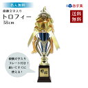 【送料無料】優勝 いいね!トロフィー38cm 文字入りプレート付き (TV2005F) 記念品 優勝 卒団 卒業 ごほうび 景品 大会 すぐ使える 豪華