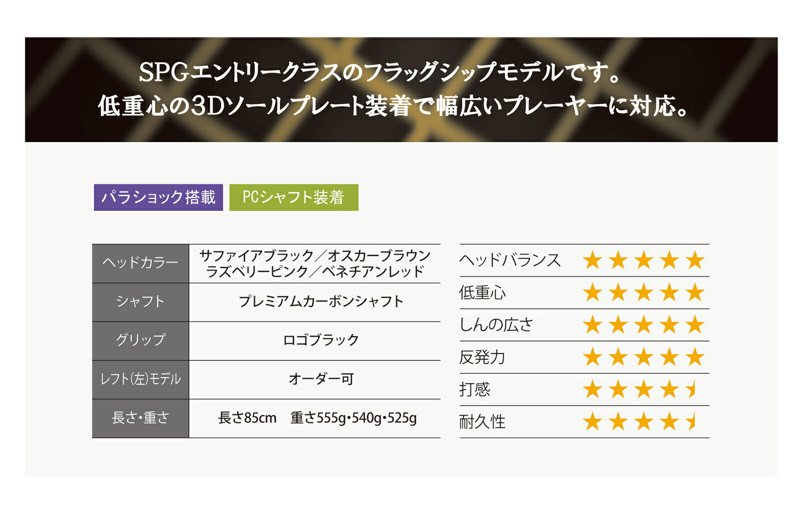 売れ筋 ｓｐｇ Primix1000パークゴルフクラブ プライミックス1000 クラブ パークゴルフ Spg スポーツ ゴルフ グラウンドゴルフ イベント 高性能 高品質 高反発 高耐久 ギフト 敬老の日 大会 コ Boisdechauffageessonne Com