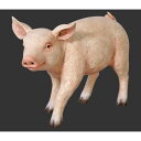 代引不可-アニマルビッグフィギュアシリーズ【まるまるした子豚(ブタ)ぶた】pig(等身大フィギュア) Christmas 店舗/店頭/看板/オブジェ/ディスプレイ/シンボル/置物/アート送料別途見積(3)