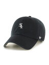 47 ホワイトソックス ベースランナー クリーンナップ キャップ 帽子 ブラック/黒 White sox Base Runner ’47 CLEAN UP -BLACK-