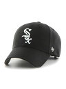 47 ホワイトソックス ホーム エムブイピー キャップ 帽子 ブラック White sox Home ’47 MVP -BLACK-