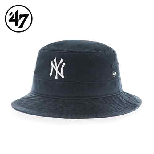 47 ヤンキース バケットハット 帽子 ネイビー Yankees '47 BUCKET HAT -NAVY- 47 ヤンキース バケットハット 帽子 ネイビー Yankees '47 BUCKET HAT -NAVY-