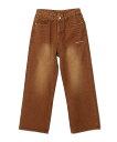 @CANDY ALfB fjpc W[Y W[p Y fB[X ChVGbg Y2K uE M-XL LOGO DENIM PANTS -BROWN-