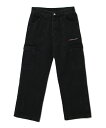 @CANDY ALfB J[Sfjpc Y fB[X Y2K ubN M-XL LOGO DENIM CARGO PANTS -BLACK-