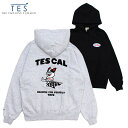 テス エンドレスサマー TES -THE ENDLESS SUMMER- パーカー フーディー メンズ 犬 フレブル グレー/ブラック S-L TES BUHI...