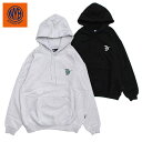 NEW YORK BURST NYB ニューヨークバースト パーカー フーディー プルオーバー 16oz ヘビーウエイト ブラック/グレー M-XL OG MA...