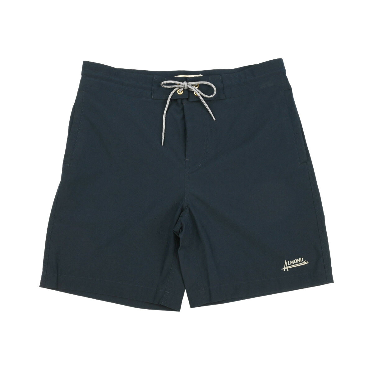 Almond Surf アーモンドサーフ MALIBU メンズ ネイビー/ブラック/カーキ S-XL GF8001 【サーフショーツ ショーツ ショートパンツ ハーフパンツ ボードショーツ パンツ 短パン 半ズボン 日本製 撥水 防水 水陸両用 水着 サーフ おしゃれ ブランド サーフブランド 黒】