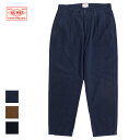 BIG MIKE ビッグマイク CORDUROY ONETACK PANTS メンズ ネイビー/ブラウン/ブラック 28-32【タックパンツ コーデュロイパンツ パンツ ワークパンツ 秋冬 春 秋 冬 無地 カジュアル おしゃれ ブランド アメカジ 茶色 黒】