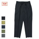 BIG MIKE ビッグマイク TRO STRETCH EASYPANTS メンズ ブラック/キャメル/ネイビー/オリーブ/グレー 28-34【イージーパンツ パンツ ストレート ワークパンツ タックパンツ スラックス チノパン ピンタック ワークブランド アメカジ おしゃれ ブランド 黒 茶 カーキ】