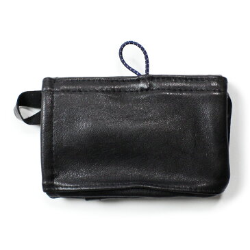 feel so easy/Reused Product Minimal Leather Wallet メンズ/レディース ブラック/ブラウン/カーキ OS【財布 小銭入れ コインケース レザー財布 三つ折り財布 三つ折り レザーウォレット 本革 革 ヴィンテージ サーフ ブランド 黒 茶色 緑】