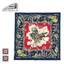 Indian インディアン BANDANA SCARF COWBOY メンズ/レディース ネイビー/レッド OS【インディアンモトサイクル インディアンモーター...