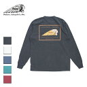 Indian インディアン garment die L/S T-shirt VINTAGE GOODS メンズ/レディース ブラック/ホワイト/ネイビー/グリーン/レッド S-XL【インディアンモトサイクル インディアンモーターサイクル Tシャツ 長袖 長袖Tシャツ ロゴ ブランド おしゃれ 黒 白 緑 赤】(4)