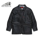 Indian インディアン Leather coverall jacket メンズ/レディース ブラック M-XL【インディアンモトサイクル インディアンモーターサイクル レザーカバーオールジャケット レザーカバーオール レザージャケット カバーオールジャケット 裏地 おしゃれ ブランド 黒】