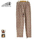 Indian インディアン Garage Pants ティピー メンズ/レディース ナチュラル/スミクロ S-L【インディアンモトサイクル インディアンモーターサイクル ガレージパンツ ワークパンツ リラックスパンツ パンツ おしゃれ ブランド ネイティブアメリカン アメカジ 黒】