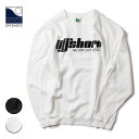 OFFSHORE オフショア ARCHIVE LOGO SWEAT メンズ/レディース ホワイト/ブラック S-XL OS19-1CS-014