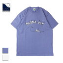 OFFSHORE オフショア OS×RYU AMBE PADDLE OUT TEE メンズ/レディース ライトパープル/オフホワイト S-XL OS22-2CS-015【Tシャツ 半袖 キャラクター イラスト プリント コラボ サーフィン おしゃれ ブランド サーフ サーフブランド 紫 白】