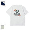 OFFSHORE オフショア CLASSIC TAG TEE メンズ/レディース ホワイト/ミント S-XL OS24-2CS-005