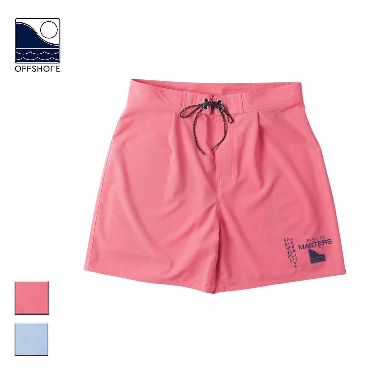 OFFSHORE オフショア PM BANZAI SURF SHORTS メンズ/レディース オレンジ/ブルー S-XL OS24-2DS-002 【スイムショーツ パンツ ショーツ ボードショーツ スイムパンツ 水着 ショートパンツ ハーフパンツ ブランド おしゃれ サーフ サーフブランド 水色】