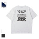 OFFSHORE オフショア PIPE MASTERS TEE メンズ/レディース ホワイト/ブラック S-XL OS24-2CS-005