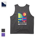 OFFSHORE オフショア LOGO SURFBOARDS TANK TOP メンズ/レディース ブラック/パープル S-XL OS25-2CS-014【タン...