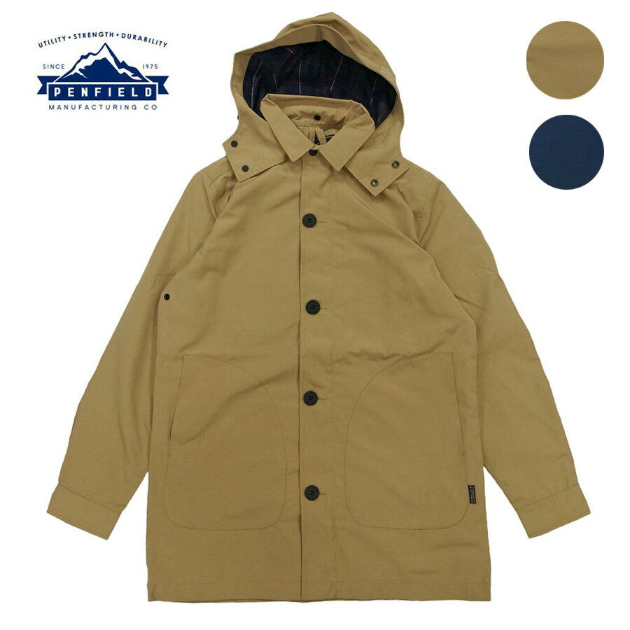 PENFIELD ペンフィールド MENS ASHFIELD HOODED RAIN JACKET 2カラー ジャケット 正規 OOO