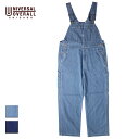 UNIVERSAL OVERALL ユニバーサルオーバーオール DENIM OVERALL メンズ インディゴ/ブルー S-L U2011804-C【オーバーオール デニム ジーンズ オールインワン 作業着 つなぎ おしゃれ ブランド ワークブランド アメカジ 青 濃紺】