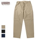 UNIVERSAL OVERALL ユニバーサルオーバーオール WORKER'S PANTS メンズ ベージュ/ブラック/ネイビー FREE U2211674