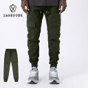 ZANEROBE ゼインローブ Sureshot Lite Cargo Jogger メンズ ダークアーミー 29-34【ジョガーパンツ カーゴパンツ パンツ スキニー スリムフィット オーガニックコットン ガーメントダイ 細身 無地 シンプル おしゃれ ブランド 緑 ダークグリーン】