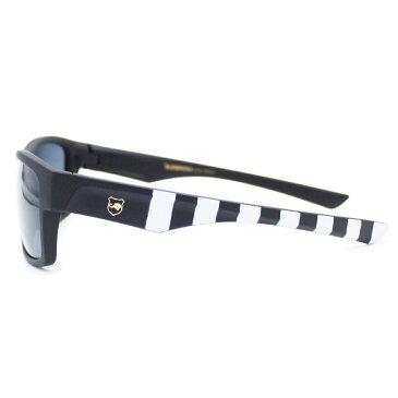 ELEBROU eyewear エレブロ RS Smoke メンズ/レディース ブラックXスモーク OS【アールエス サングラス アイウェア トイサングラス マット ストライプ 偏光 スクエア ミラーレンズ UVカット アジアンフィット サーフ アウトドア ブランド 黒】