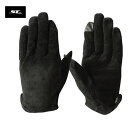 ST line エスティライン SL-Class Suede メンズ/レディース ブラック L-XL【グローブ 手袋 スマホ対応 レザー スエードレザー 革 自転車 ピスト BMX スケート スケートボード トラックバイク バイク キャンプ アウトドア ストリート おしゃれ ブランド 黒】(4)