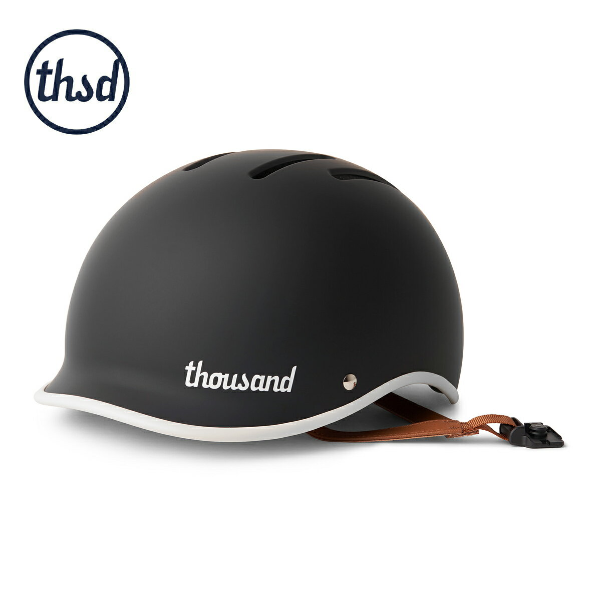 Thousand サウザンド Thousand Helmet Heritage 2.0 メンズ/レディース カーボンブラック S-L【ヘルメット 自転車 自転車ヘルメット サイクリングヘルメット 大人用 大人 男女兼用 男性 女性 …