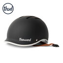 Thousand サウザンド Thousand Helmet Heritage 2.0 メンズ/レディース カーボンブラック S-L【ヘルメット 自転車 自転車ヘルメット サイクリングヘルメット 大人用 大人 男女兼用 男性 女性 半キャップ 通勤 通学 LA ロサンゼルス おしゃれ ブランド ブラック 黒】