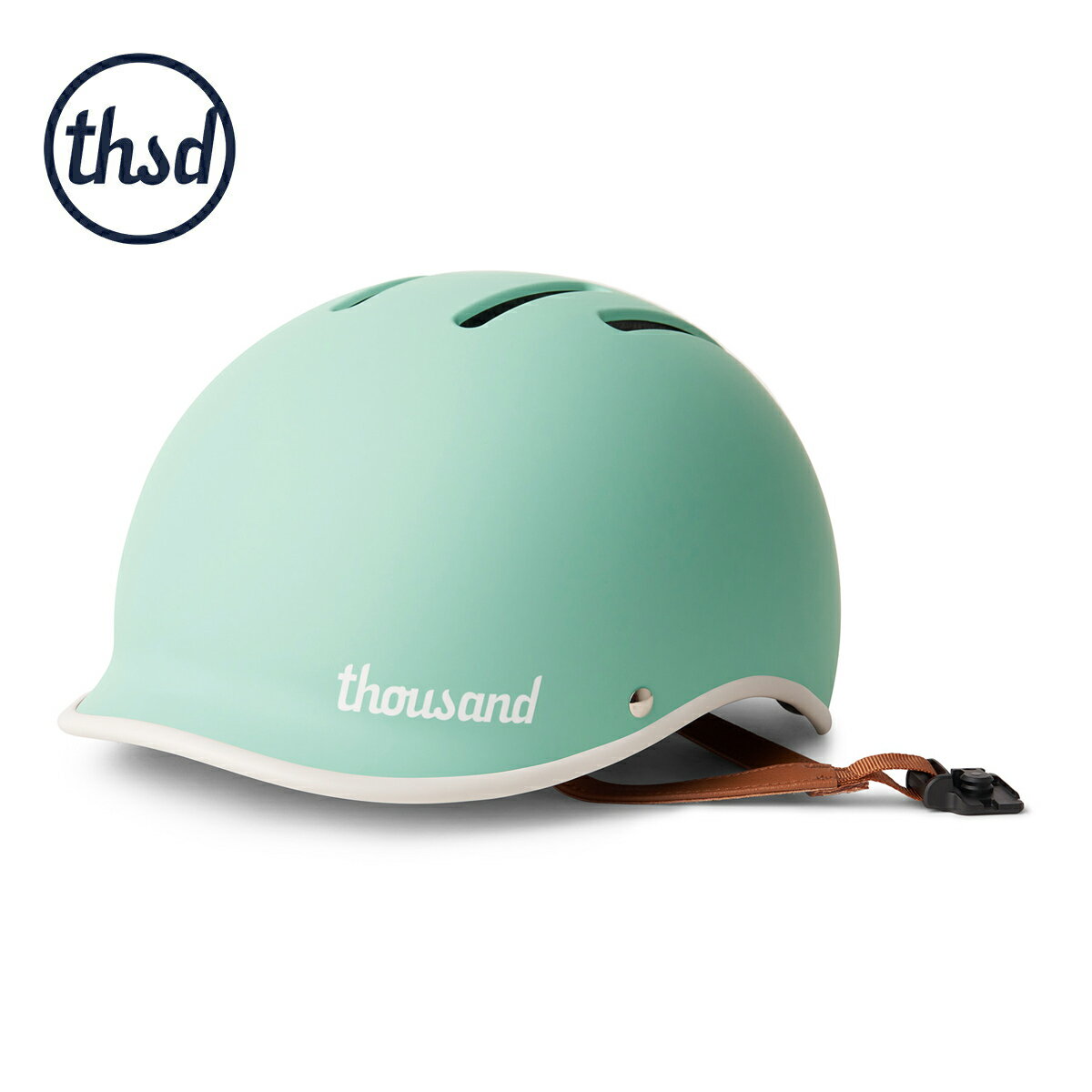 Thousand サウザンド Thousand Helmet Heritage 2.0 メンズ/レディース ウィローブルックミント S-L【ヘルメット 自転車 自転車ヘルメット サイクリングヘルメット 大人用 大人 男女兼用 男性 女性 半キャップ 通勤 通学 ロサンゼルス おしゃれ ブランド ミント 緑】