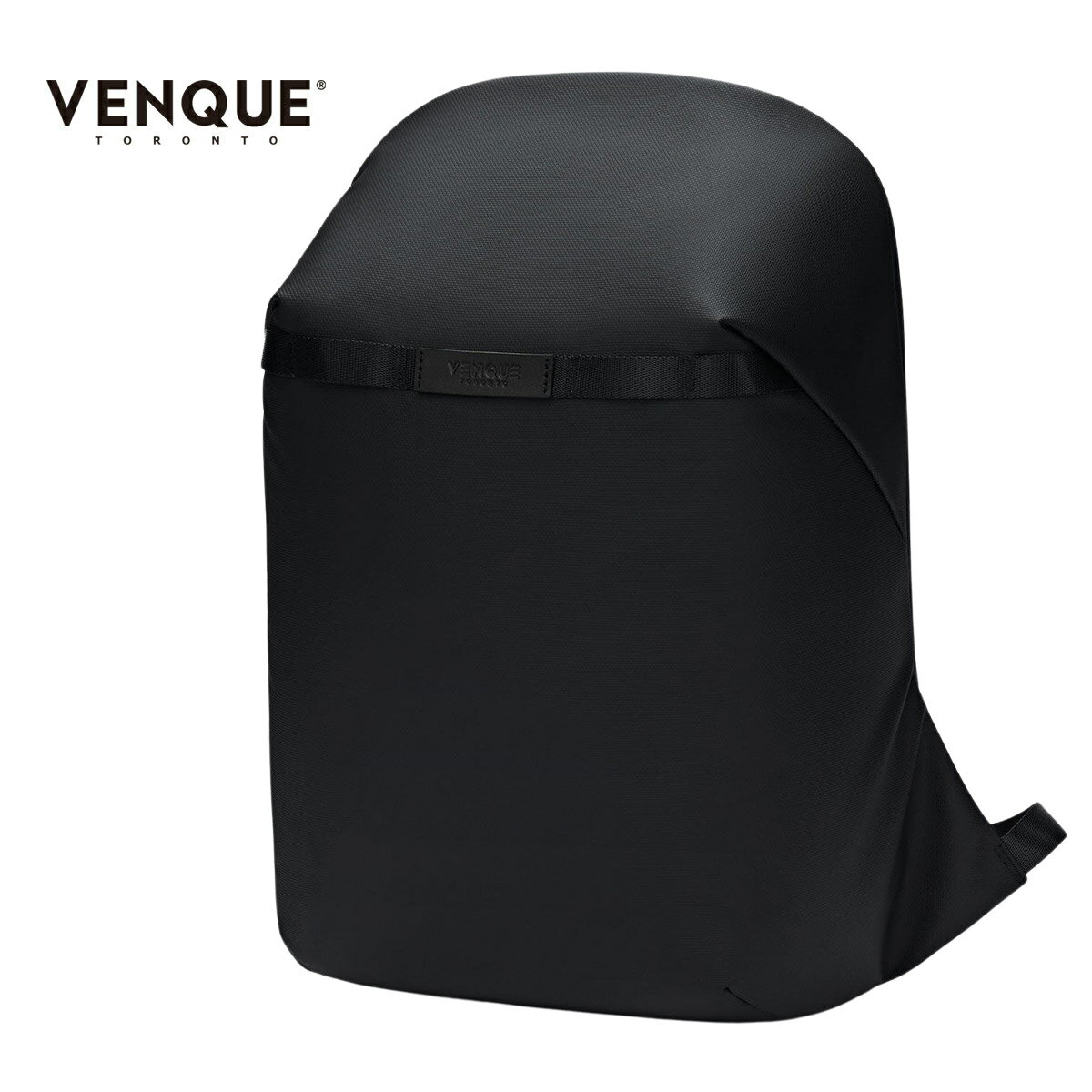 VENQUE ヴェンク 365 DAYPACK メンズ/レディース ブラック 25L OS【バックパック リュックサック リュック デイパック バッグ ビジネスバッグ ビジネス 仕事 撥水 防水 軽量 SDGs サステナブル PC収納 パソコン パソコン収納 タブレット収納 ipad ブランド 黒】