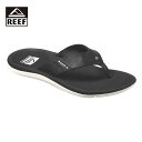 REEF リーフ REEF SANTA ANA メンズ グレー×ホワイト 8-11インチ CI6568【サンダル レザーサンダル ビーチサンダル ビーサン 靴 ...