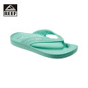 REEF リーフ WATER COURT レディース ネオンティール 5-8インチ CI9858【サンダル ビーチサンダル カジュアル シンプル エスパドリーユ ウォータープルーフ 超軽量 おしゃれ ブランド アウトドア サーフ サーフブランド グリーン 緑】