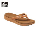 REEF リーフ CUSHION CLOUD レディース ナチュラル 5-8インチ CJ0233【サンダル ビーチサンダル カジュアル シンプル リサイクルペット トロピカル 南国 花柄 おしゃれ ブランド プール 海 サーフ サーフブランド】