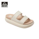 REEF リーフ CUSHION BONDI 2 BAR レディース ヴィンテージ/オアシス 5-9インチ CJ2686【サンダル スライドサンダル シャワーサンダル 靴 軽量 防水 カジュアル おしゃれ ブランド アウトドア サーフ ベージュ】