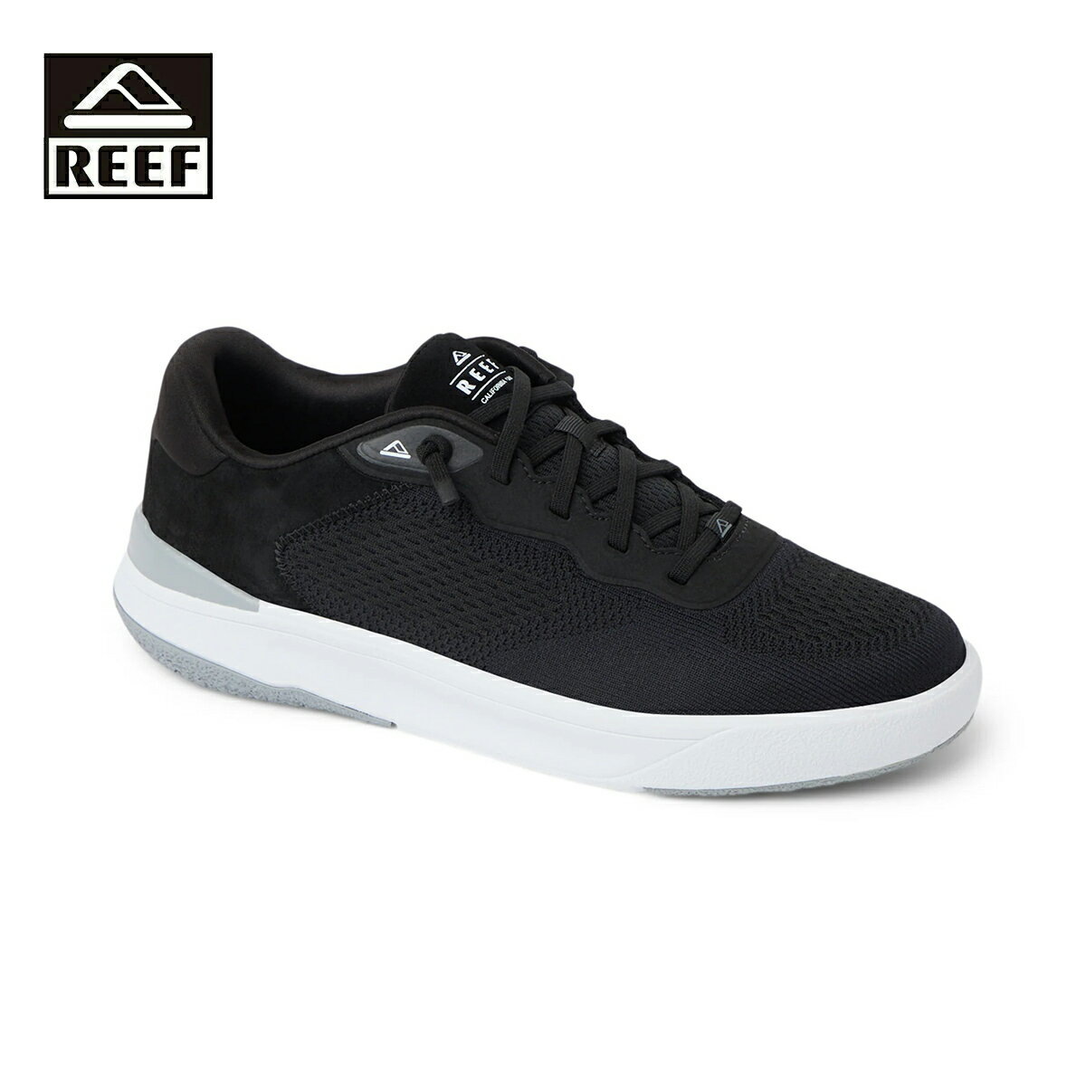 樂天商城 - REEF リーフ SHORELINE DEL MAR メンズ ブラック 26-28cm CJ8566 【ローカットスニーカー スニーカー 靴 ローカット シューズ 軽量 通気性 クッション性 快適 おしゃれ ブランド カジュアル スポーツ 運動 ランニング サーフ サーフブランド 黒】