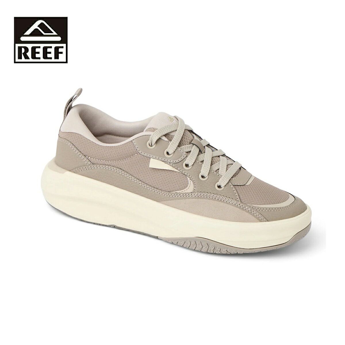 Rakuten - REEF リーフ FANNING メンズ タン 26-28cm CJ8979 【ローカットスニーカー スニーカー 靴 ローカット シューズ クッション性 快適 おしゃれ ブランド カジュアル スポーツ 運動 ランニング サーフ サーフブランド グレージュ ベージュ】